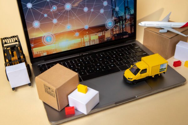 vehicles laptop supply chain representation